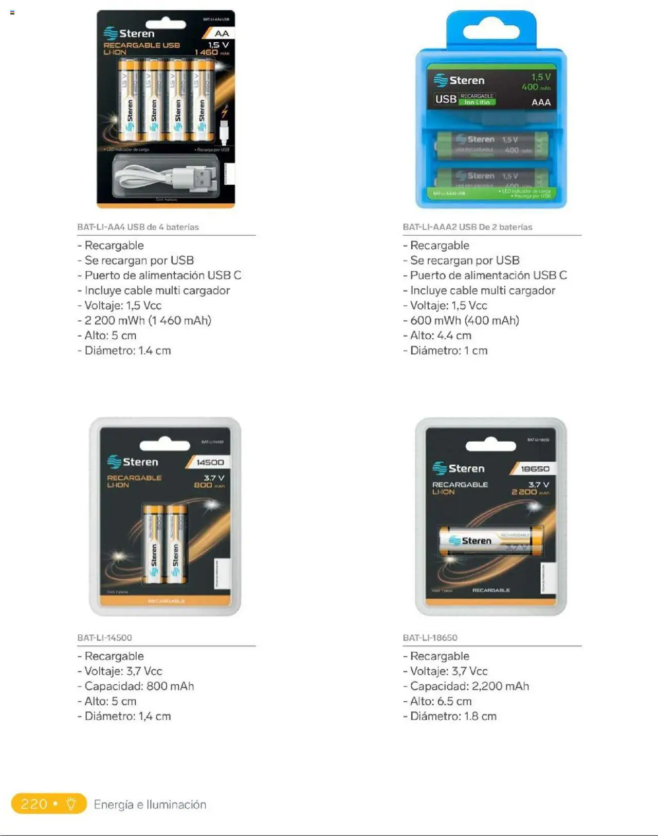 Nuevas ofertas de Steren válidas en toda la República Mexicana desde el 01.01.2025. ¡Encuentra las mejores ofertas en Steren catálogo! | Página: 238 | Productos: Usb, Cargador, Cable