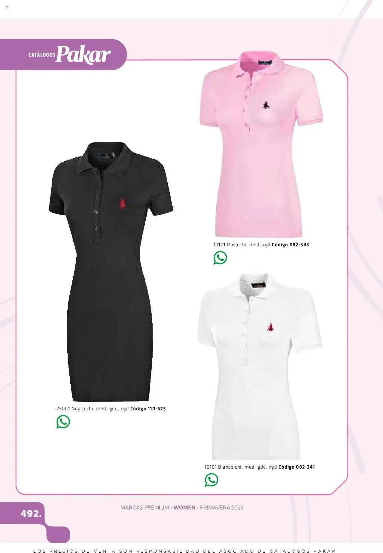 Nuevas ofertas de SC Pakar válidas en toda la República Mexicana desde el 06.03.2025. ¡Encuentra las mejores ofertas en SC Pakar catálogo Women! | Página: 492