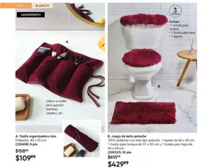 Vista previa de AVON Casa & Estilo 3 2026, nuevo folleto de la tienda, válido en México a partir del 30.01.2026 | Página: 78 | Productos: Juego, Funda, Vino, Baño