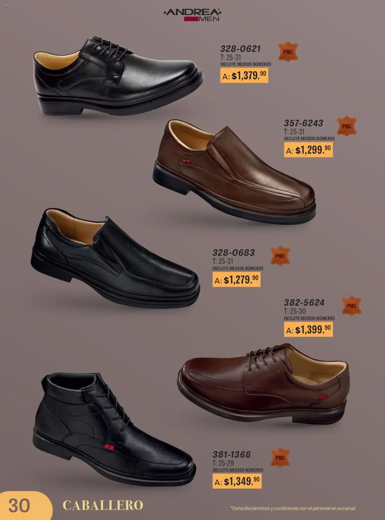 Nuevas ofertas de Andrea válidas en toda la República Mexicana desde el 11.01.2026. ¡Encuentra las mejores ofertas en Andrea catálogo Para Las Fiestas! | Página: 30