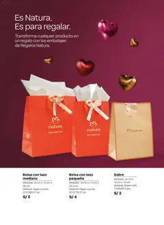 Vista previa de folleto Natura - Ciclo 3 de la Natura válido desde 18.02.2026 | Página: 25 | Productos: Bolsa