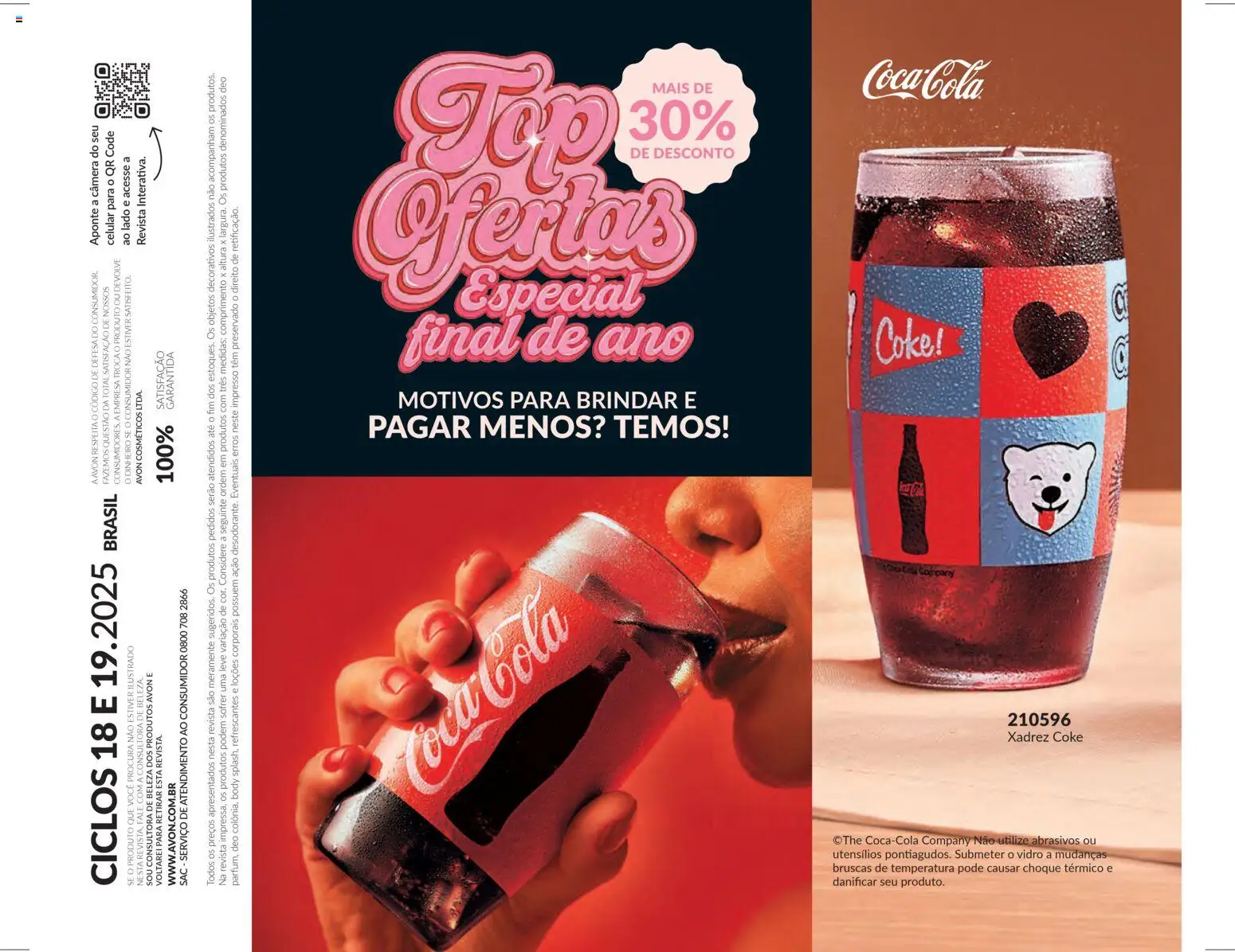 Avon Folheto - válido de 29.10.2025 | Página: 82 | Produtos: Celular, Revista, Body, Câmera