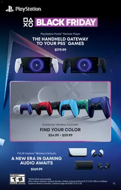 Preview of GameStop weekly ads valid from 16.11.2025 | Page: 15 | Products: Audio, Player, Playstation