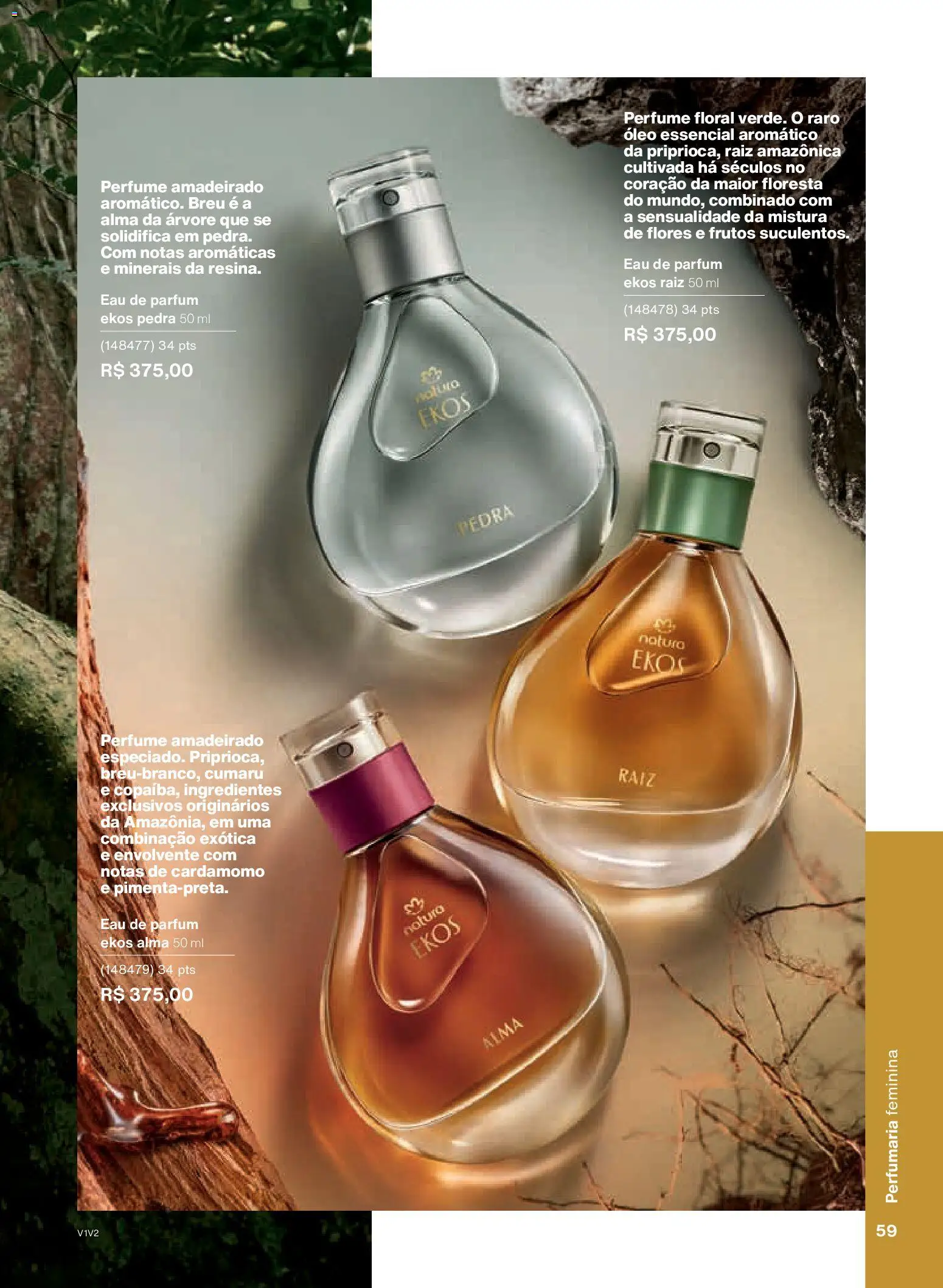 Natura Folheto - válido de 26.11.2025 | Página: 59 | Produtos: Perfume, Flores, Óleo