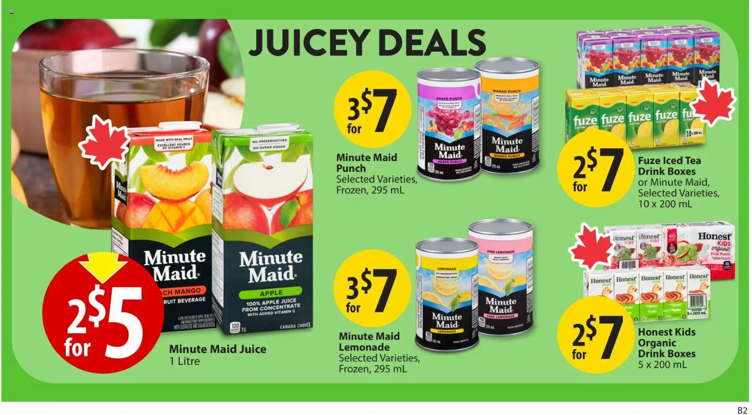 Save on foods flyer valid from 06.11.2025 | Page: 19 | Products: Tea, Juice