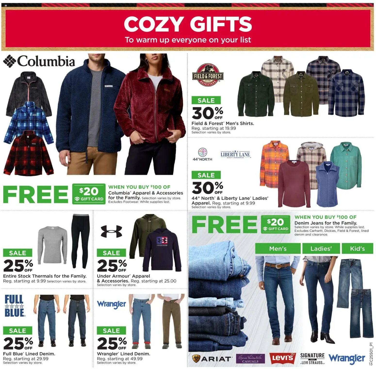 Mills Fleet Farm Weekly Ad - valid from 11.12.2025 | Page: 17 | Products: Jeans