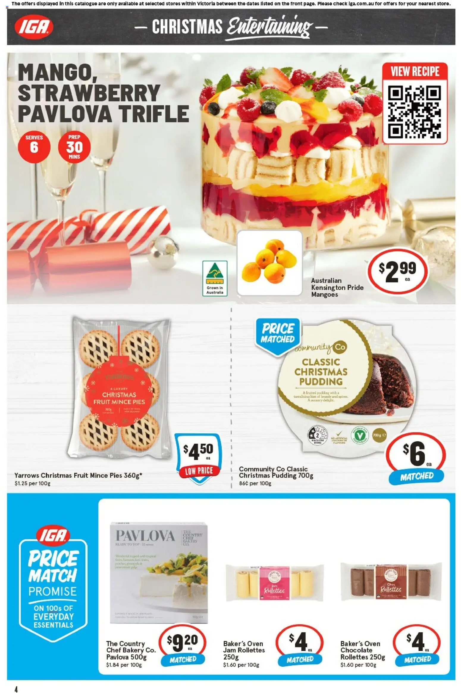 IGA catalogue - valid from 29.10.2025 | Page: 7 | Products: Chocolate, Mango, Pavlova, Oven