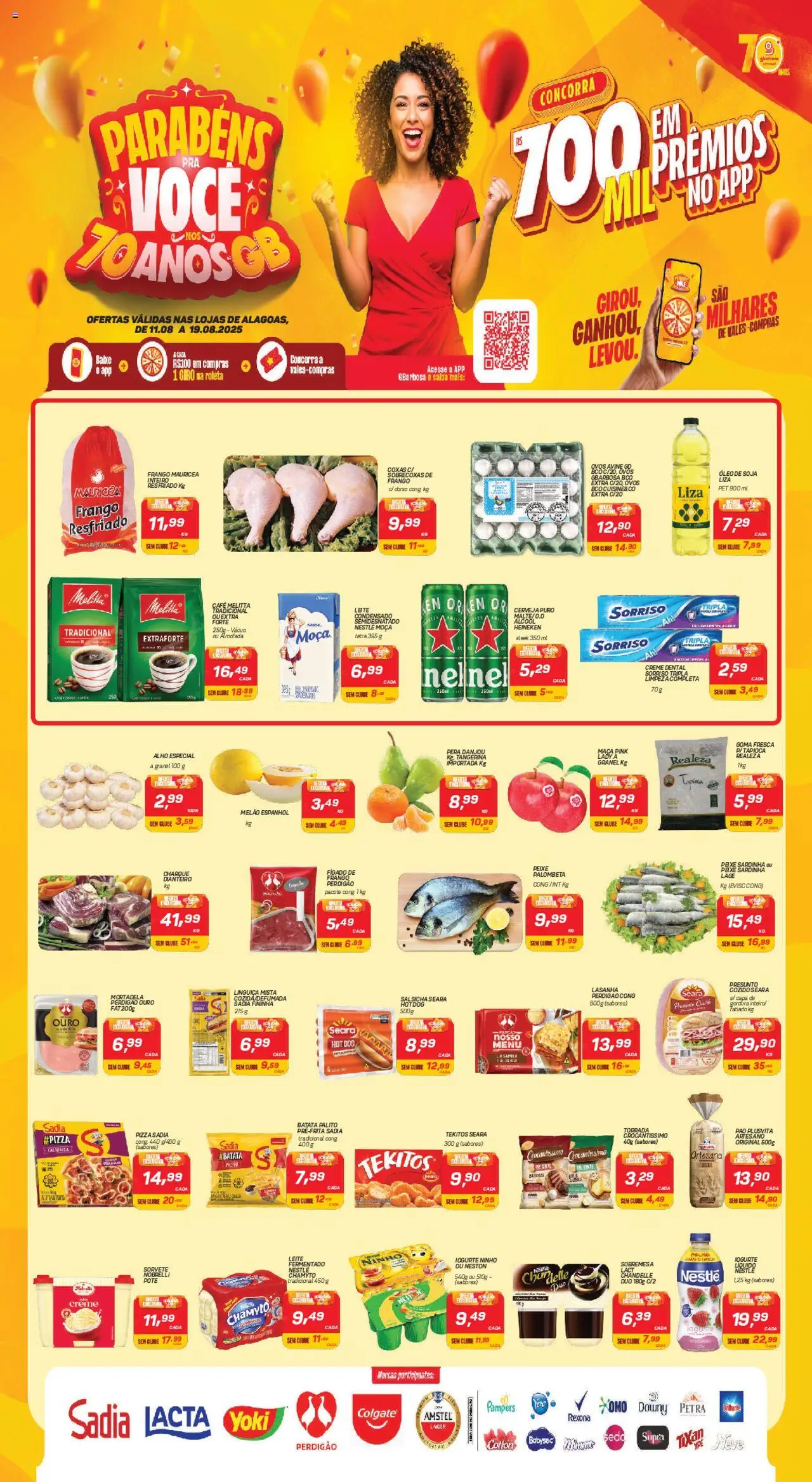 Gbarbosa Folheto - válido de 11.08.2025 | Página: 1 | Produtos: Óleo, Sorvete, Sardinha, Soja