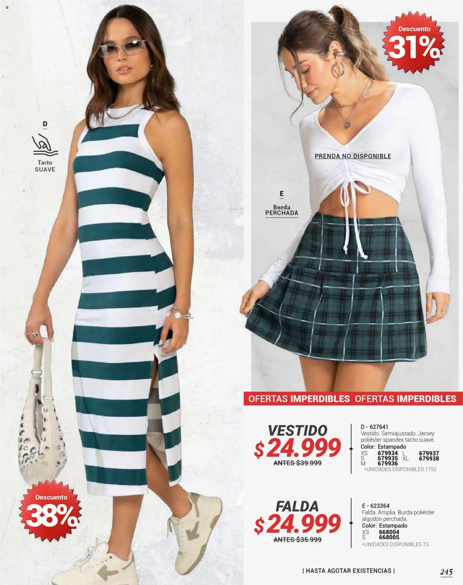 Carmel revista - valida desde el 01.03.2026 | Página: 245 | Productos: Algodón, Falda, Vestido