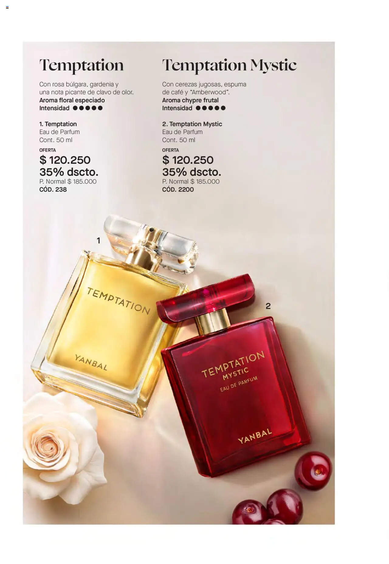 Yanbal revista - valida desde el 11.10.2025 | Página: 40 | Productos: Espuma, Cerezas, Café