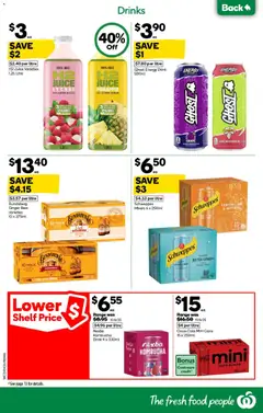 Preview of Woolworths catalogue  - valid from 29.04.2026 | Page: 6 | Products: Energy drink, Ginger, Beer, Sugar