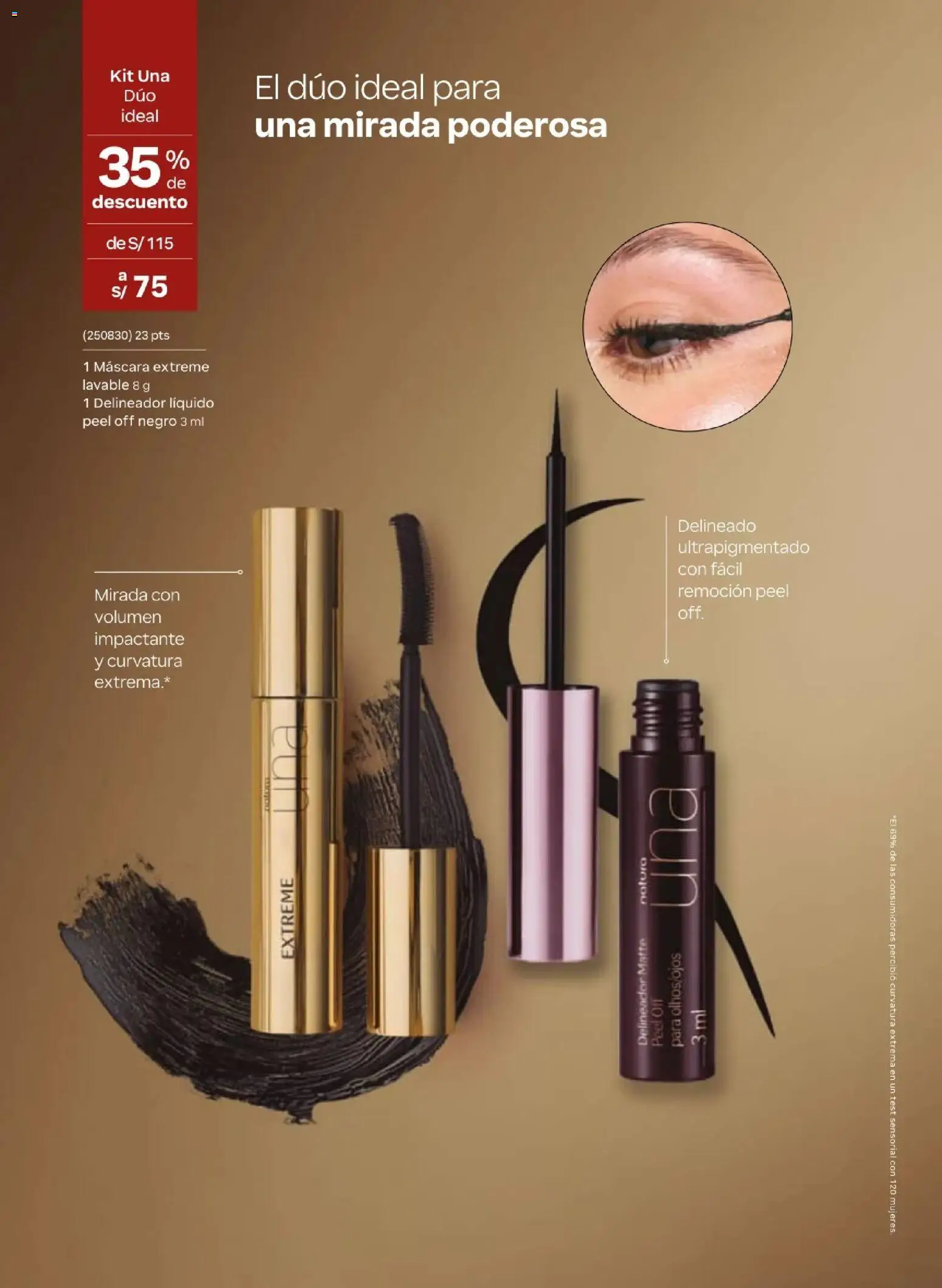 Catálogo Natura válido desde 31.03.2026 | Página: 67 | Productos: Máscara, Delineador