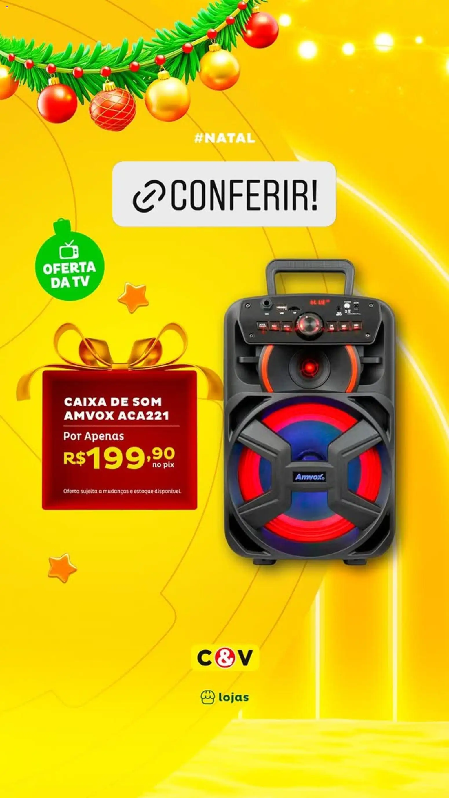 Casa e Video Folheto - válido de 08.12.2025 | Página: 9 | Produtos: Caixa de som, Caixa, Tv