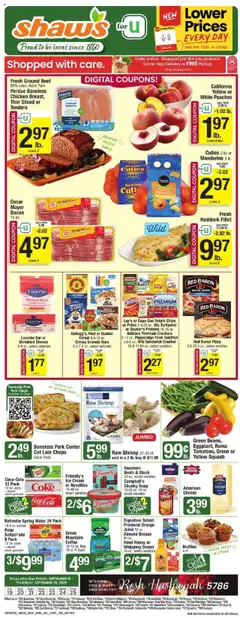 Preview of Shaw's weekly ads valid from 19.09.2025