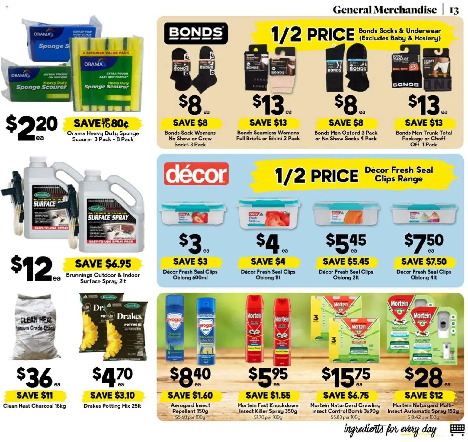 Drakes catalogue - valid from 18.02.2026 | Page: 13 | Products: Bikini, Decor, Underwear, Clips