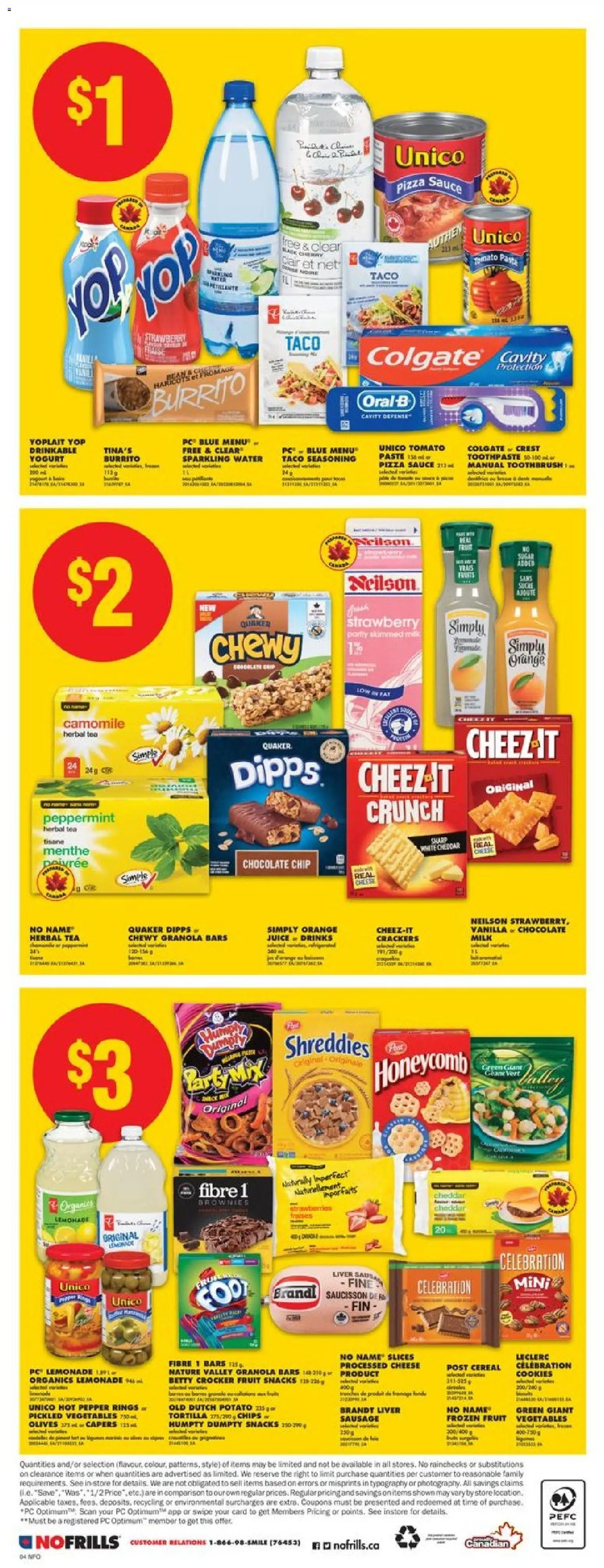 No Frills flyer valid from 06.11.2025 | Page: 4