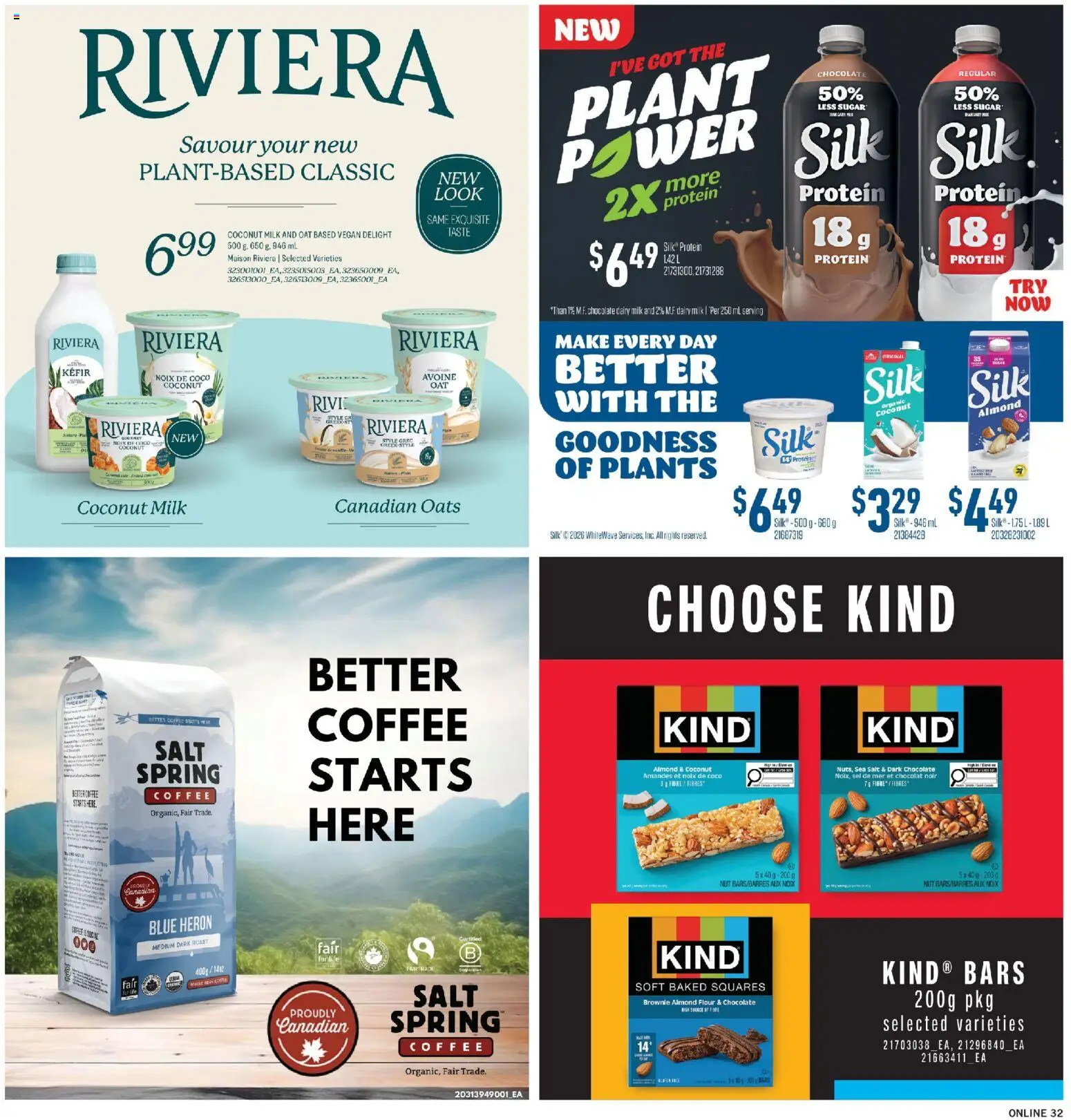 Fortinos flyer valid from 02.04.2026 | Page: 31 | Products: Milk, Coffee, Chocolate