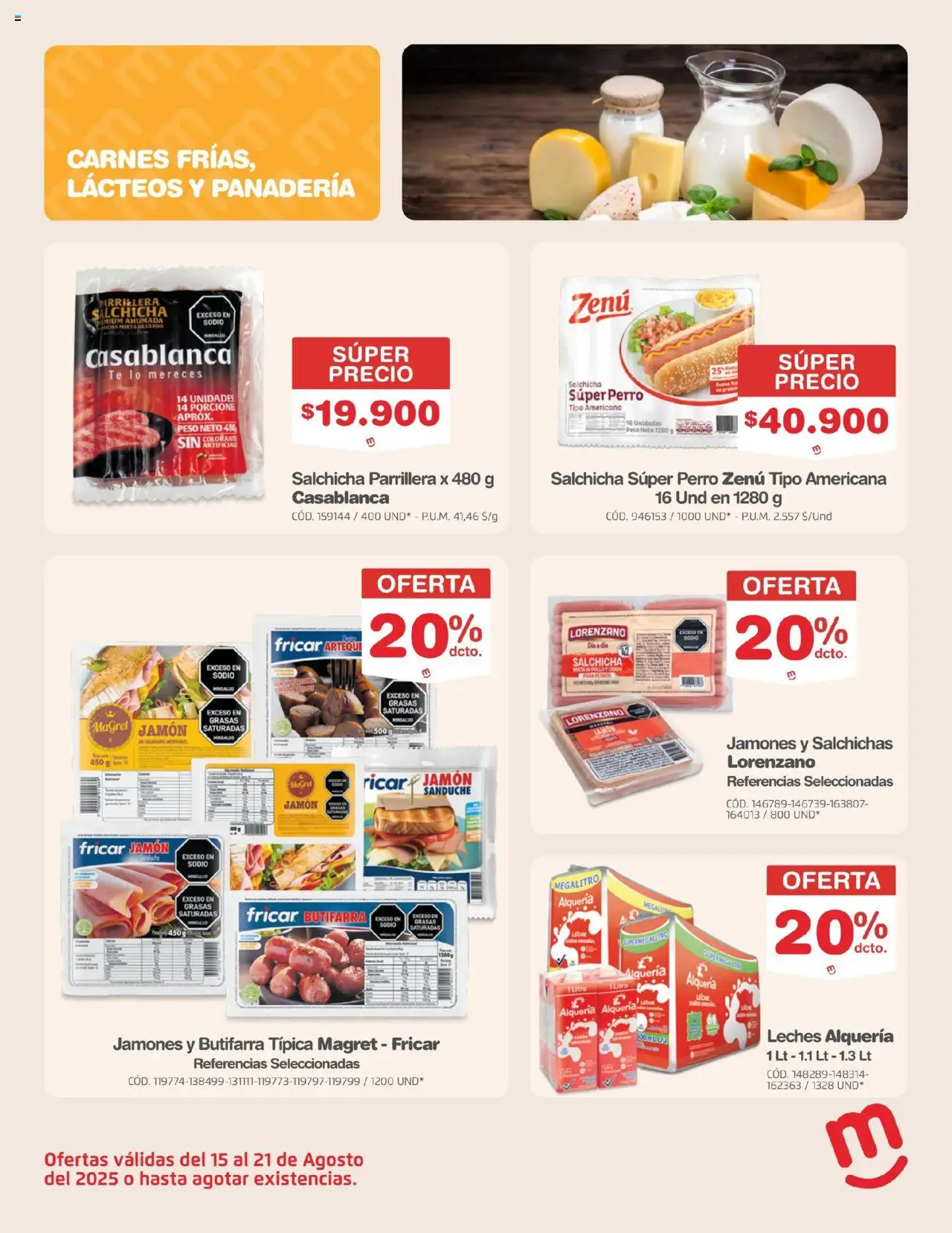 Makro revista - valida desde el 15.08.2025 | Página: 35 | Productos: Cerdo, Té, Salchicha, Jamón