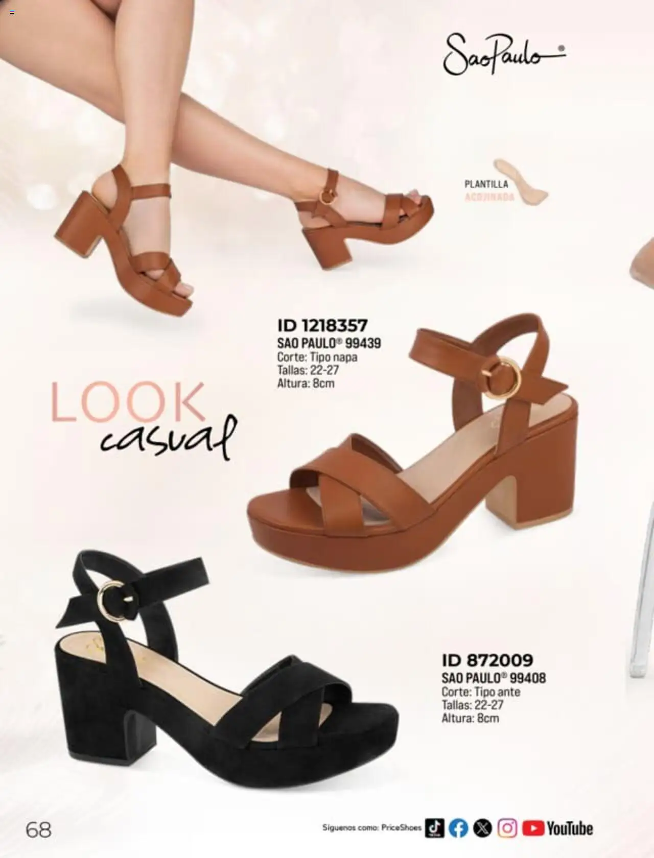 Nuevas ofertas de Price Shoes válidas en toda la República Mexicana desde el 27.01.2025. ¡Encuentra las mejores ofertas en Price Shoes catálogo Sandalias! | Página: 68