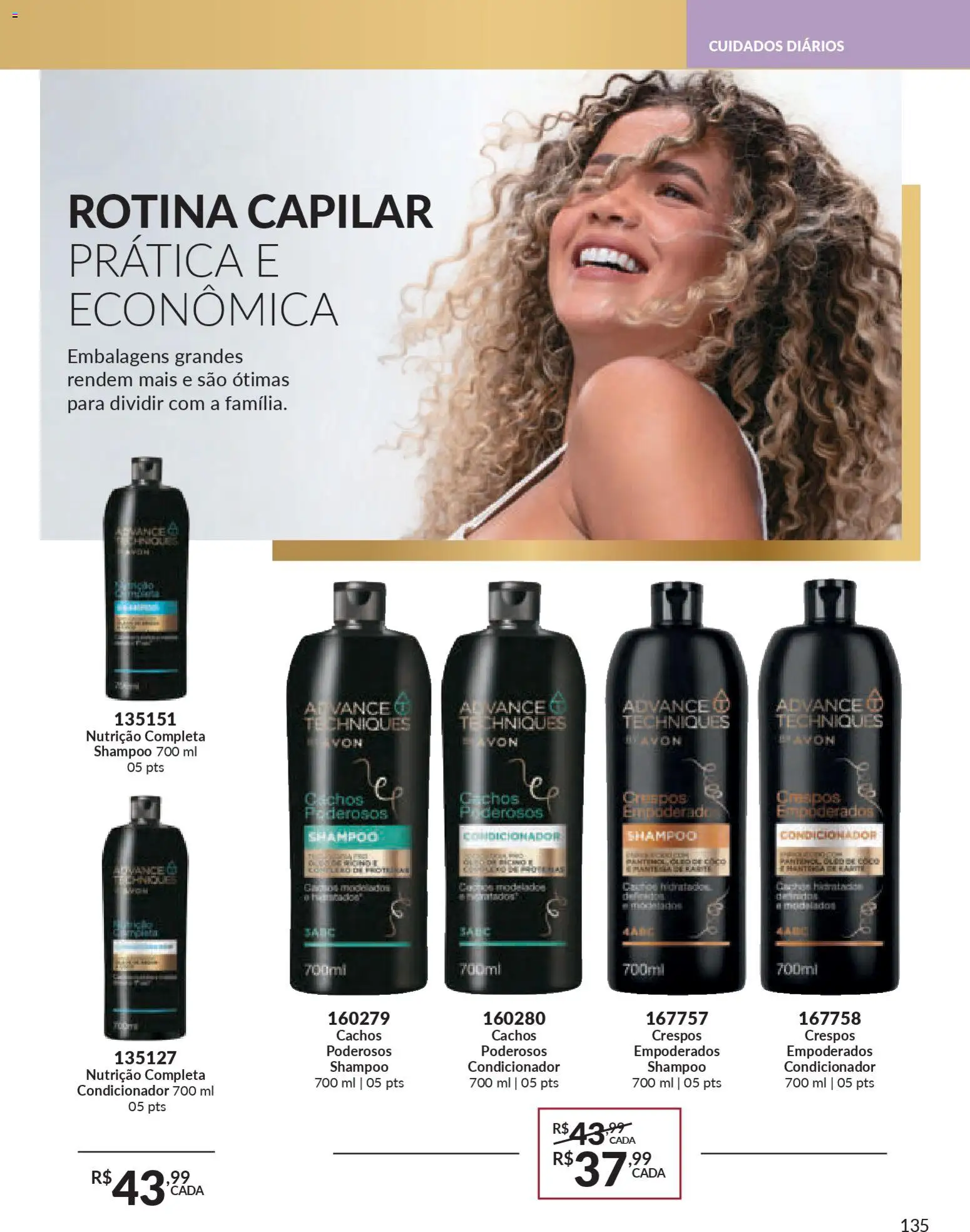 Avon Folheto - válido de 19.12.2025 | Página: 135 | Produtos: Coco, Shampoo, Condicionador