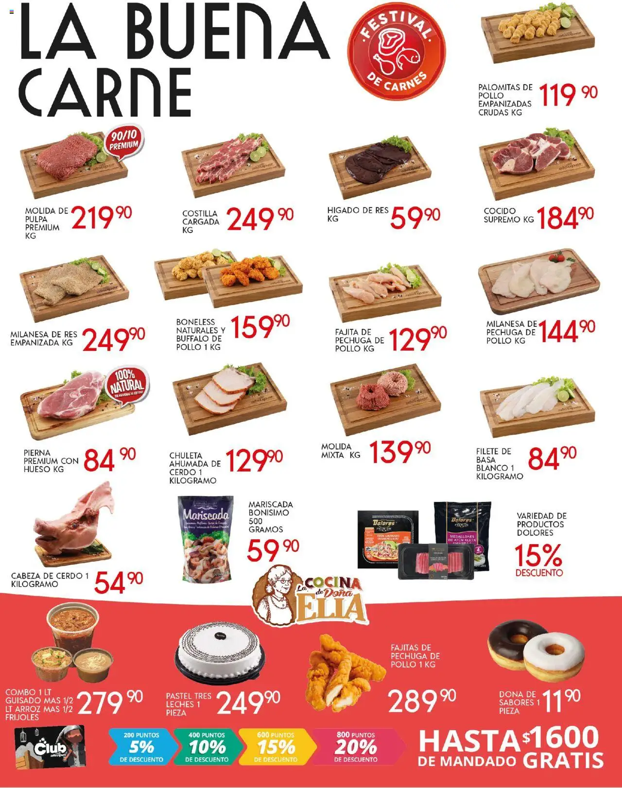 Nuevas ofertas de Alsuper válidas en toda la República Mexicana desde el 23.09.2025. ¡Encuentra las mejores ofertas en Alsuper - Folleto Zacatecas! | Página: 2 | Productos: Milanesa, Atún, Arroz, Res