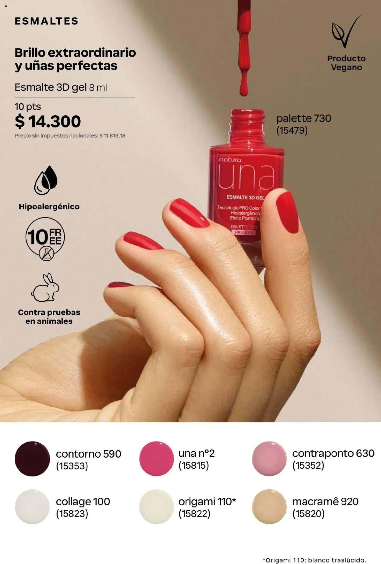 Natura Catálogo Ciclo 4/2026 │ válido desde el 01.04.2026 | Página: 146 | Productos: Contorno, Brillo