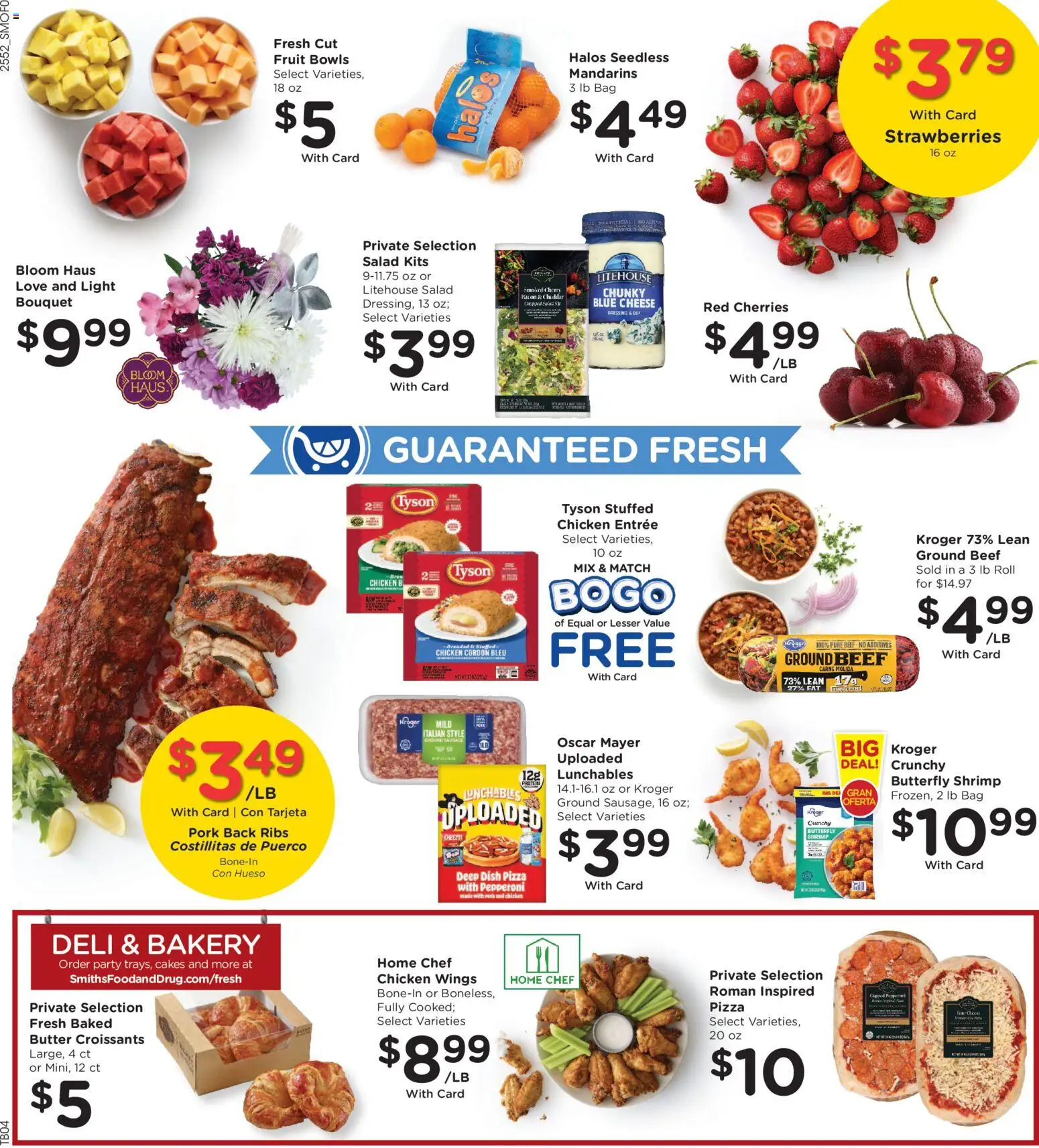 Smith's Weekly Ad - WY - valid from 28.01.2026 | Page: 8 | Products: Bakery, Mandarins, Pork, Beef