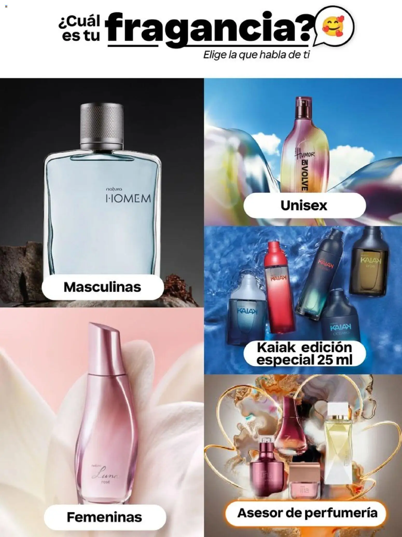 Nuevas ofertas de Natura válidas en toda la República Mexicana desde el 20.12.2025. ¡Encuentra las mejores ofertas en Natura campaña 1 2026! | Página: 15 | Productos: Fragancia