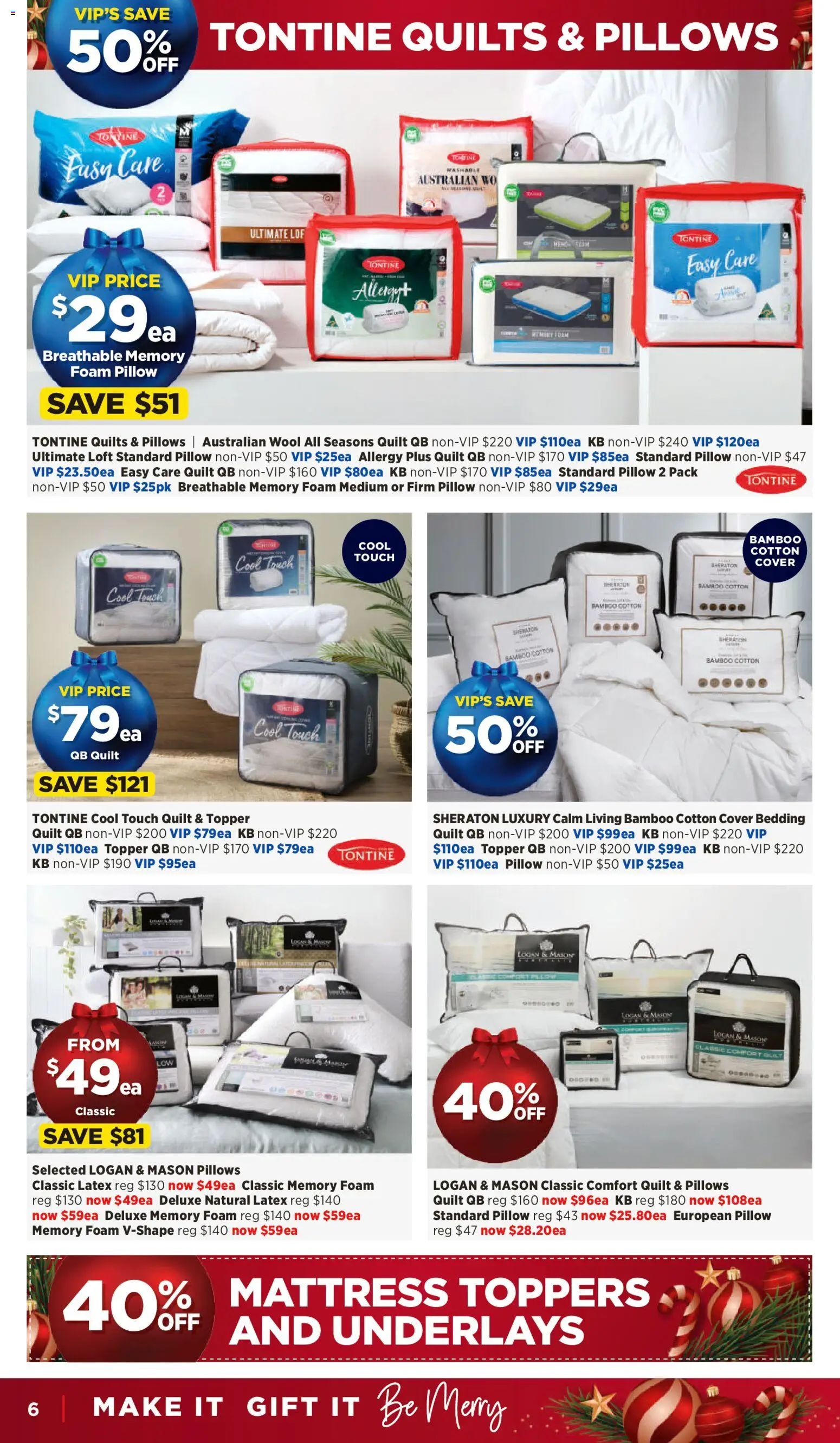 Spotlight catalogue - valid from 03.12.2025 | Page: 6 | Products: Mattress, Pillow, Allergy