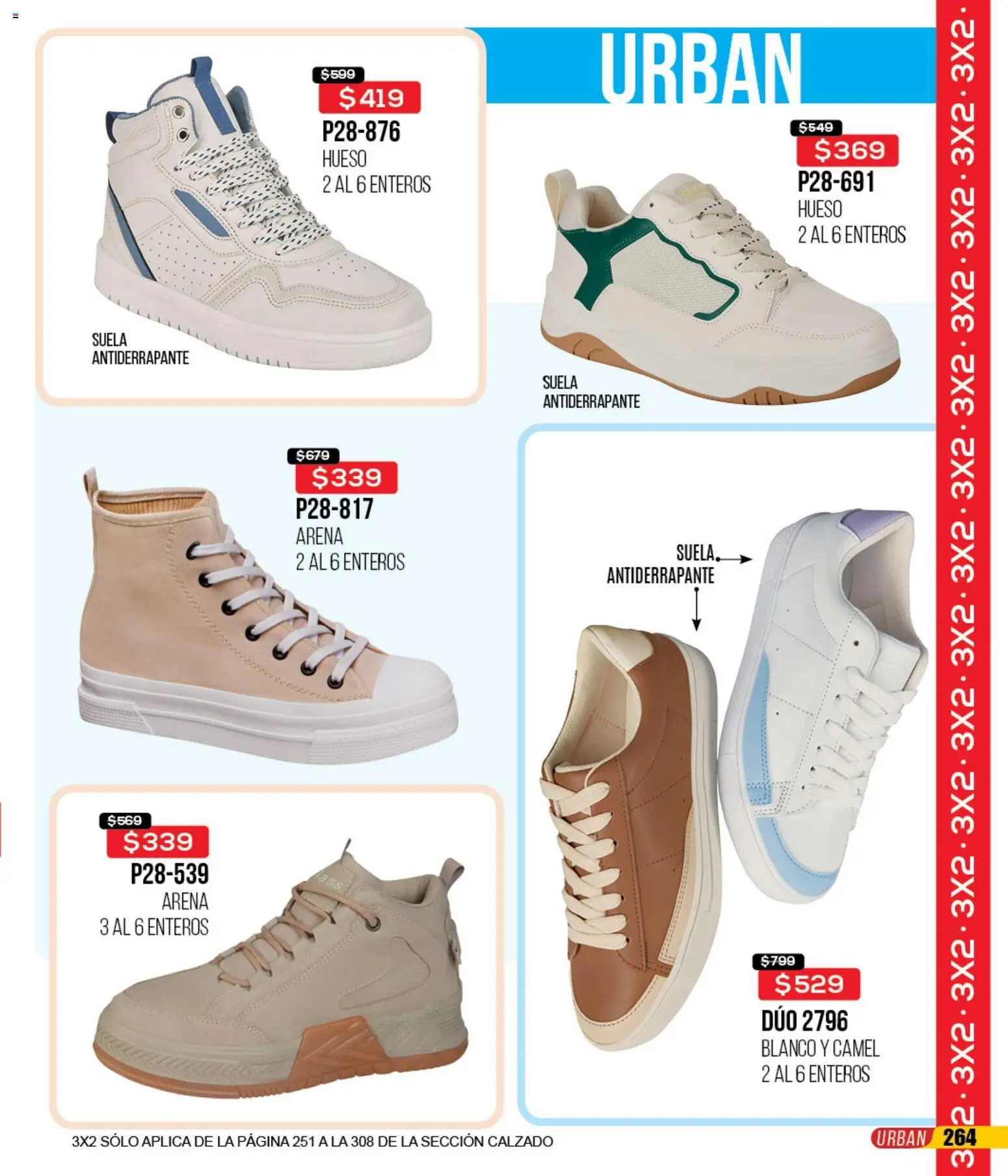 Nuevas ofertas de Cklass válidas en toda la República Mexicana desde el 12.01.2026. ¡Encuentra las mejores ofertas en Cklass catálogo Mega Ofertas Calzado! | Página: 265