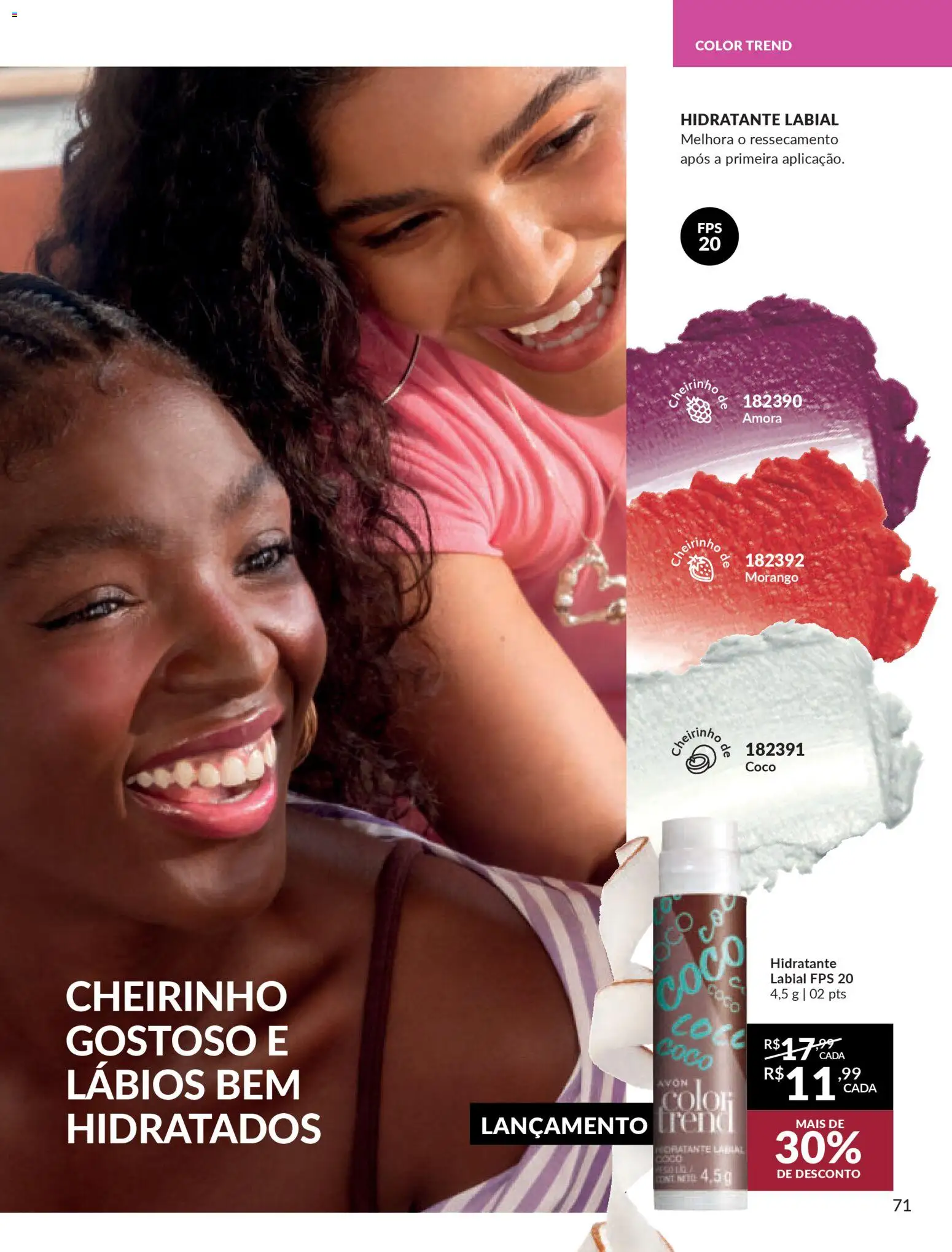 Avon Folheto - válido de 18.02.2026 | Página: 71 | Produtos: Coco