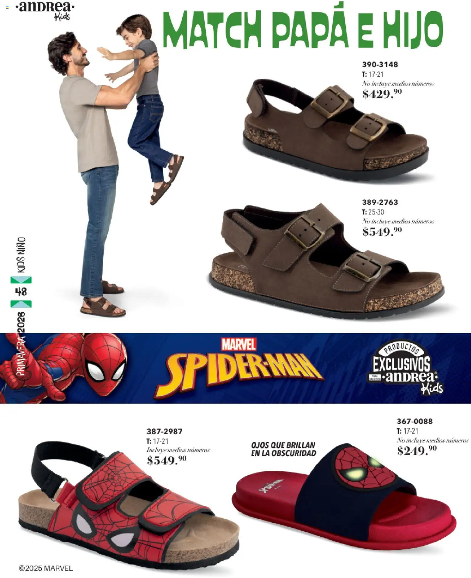 Nuevas ofertas de Andrea válidas en toda la República Mexicana desde el 25.01.2026. ¡Encuentra las mejores ofertas en Andrea catálogo Infantil! | Página: 48