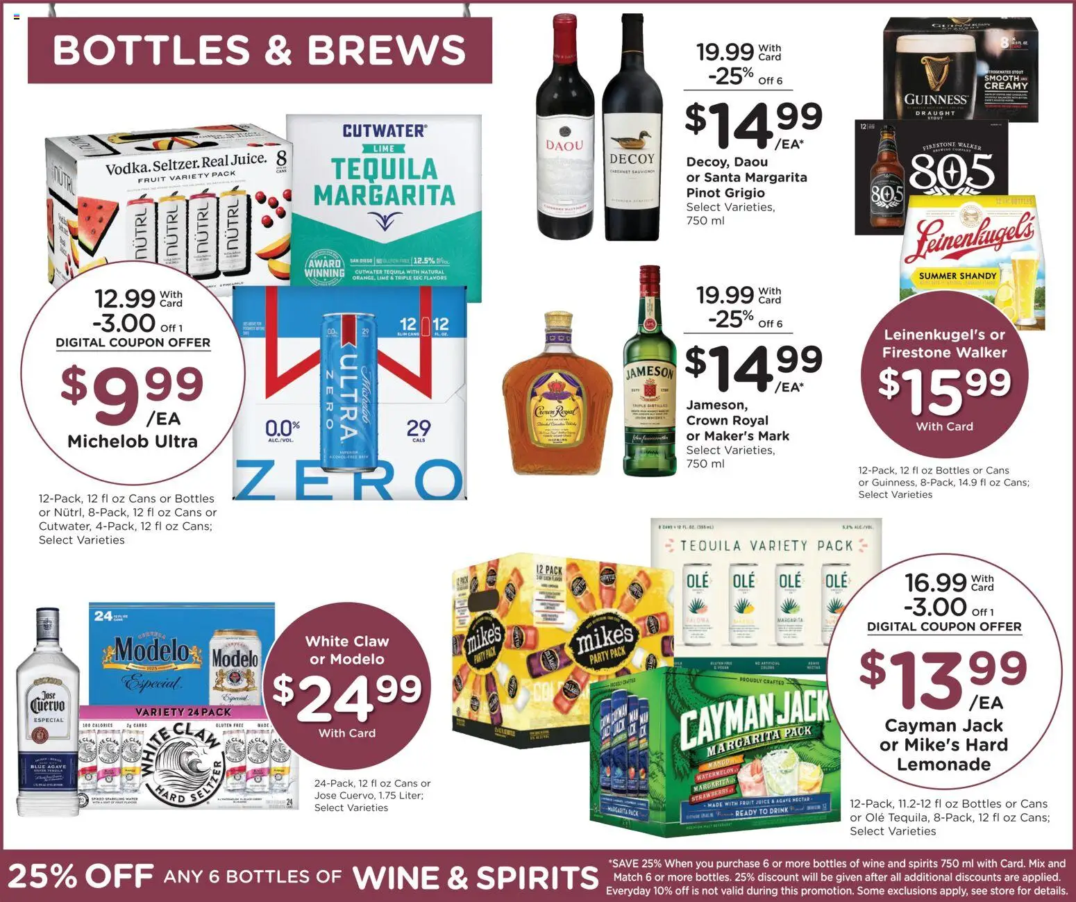 Fry's Food Weekly Ad - valid from 10.12.2025 | Page: 15 | Products: Juice, Wine, Water, Watermelon