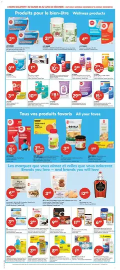 Preview of SANS NOM Riz / Rice, (100 g) ou/or PC craquelins à bord dentelé Scalloped (185 g) Crackers Produits sélectionnés/Selected Types from shop Pharmaprix valid from 20.12.2025 | Page: 10