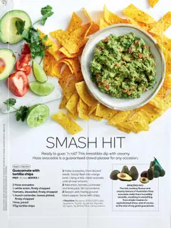 Preview of Woolworths Fresh Ideas Magazine - valid from 01.10.2025 | Page: 13 | Products: Chips, Avocado, Lime