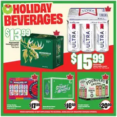 Preview of FreshCo weekly flyer / circulaire from shop FreshCo valid from 11.12.2025 | Page: 5 | Products: Vodka, Box, Beer