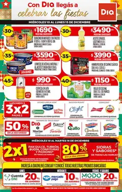 Vista previa Supermercado DIA Ofertas válido desde el 10.12.2025