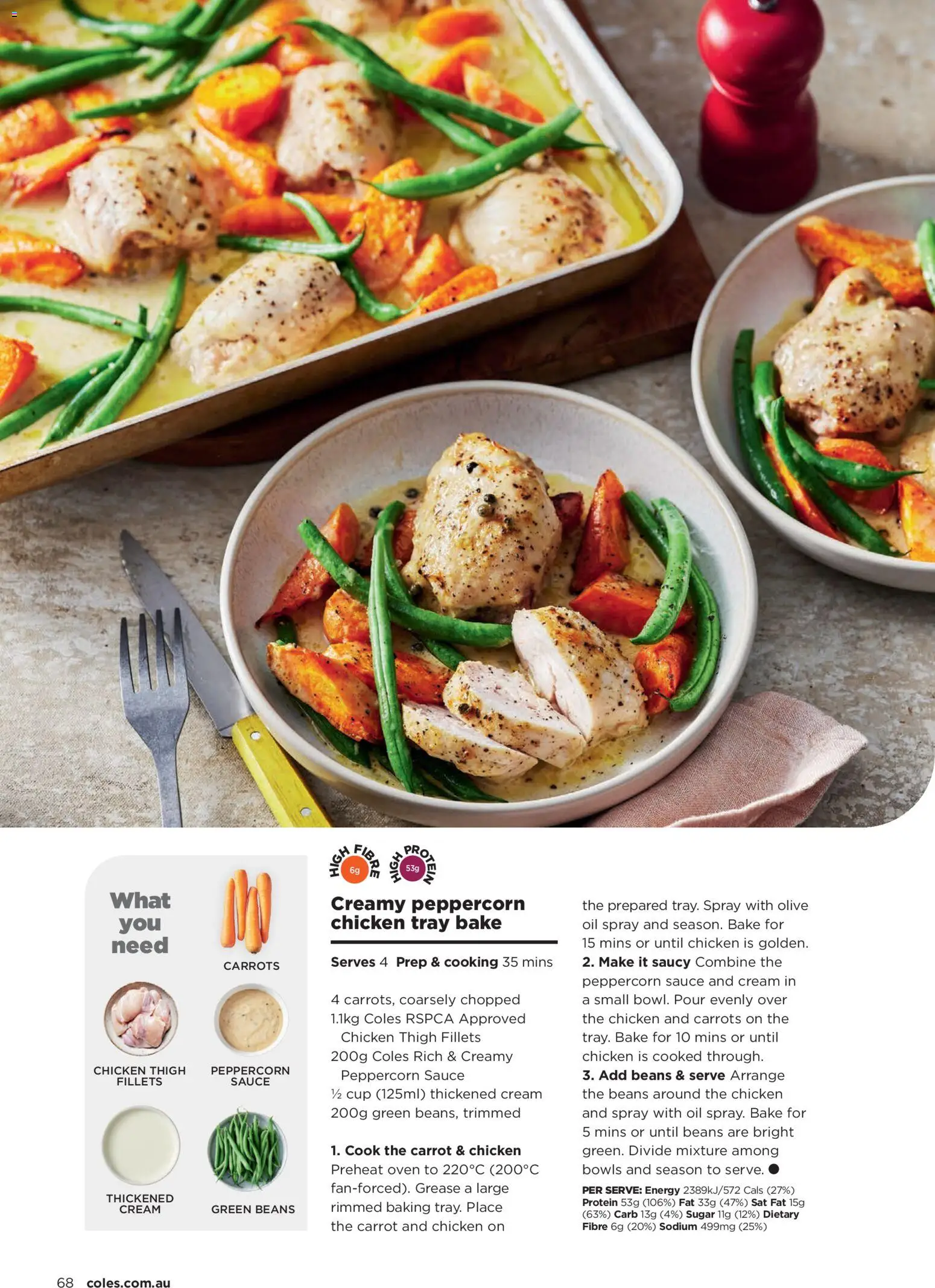 Coles catalogue - valid from 02.04.2026 | Page: 68 | Products: Oil, Carrots, Sauce, Oven