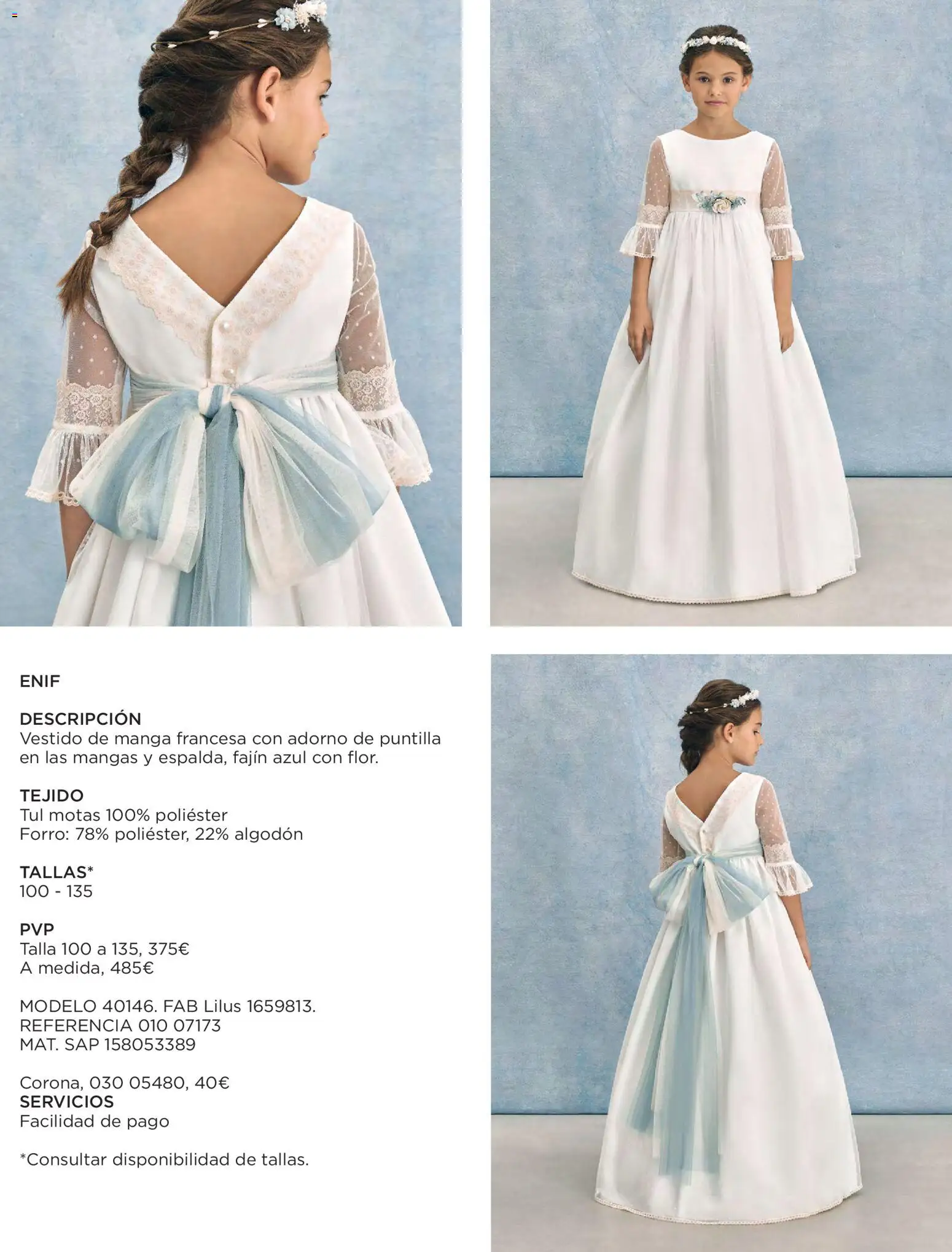 Nuevas ofertas de El Corte Inglés válidas en toda la República Mexicana desde el 20.11.2025. ¡Encuentra las mejores ofertas en El Corte Inglés catálogo Comuniones 2026! | Página: 19 | Productos: Manga, Algodón, Vestido