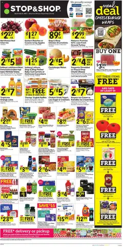 Preview of Stop & Shop weekly ads valid from 25.07.2025