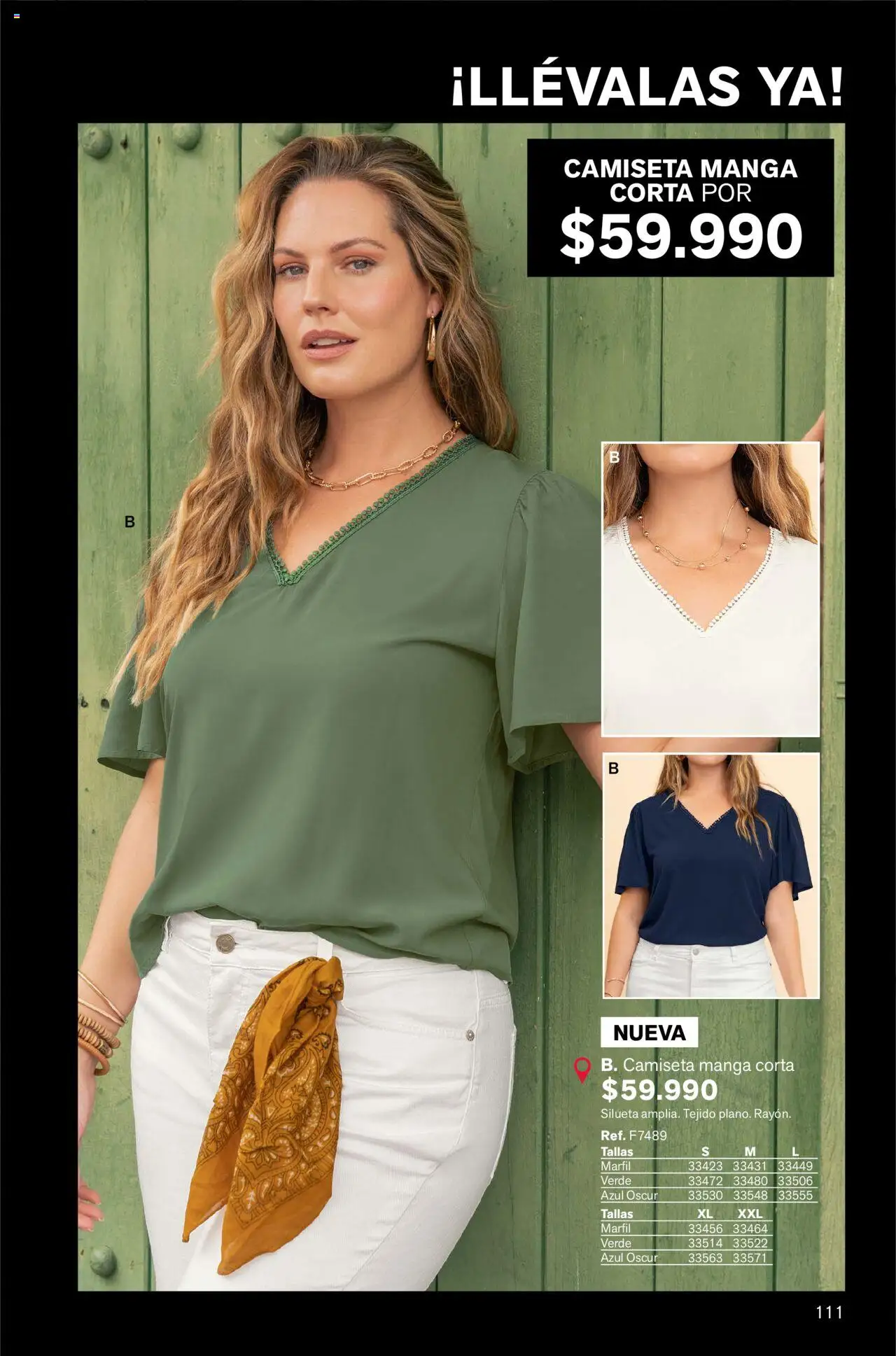 Leonisa revista - valida desde el 01.10.2025 | Página: 111 | Productos: Camiseta