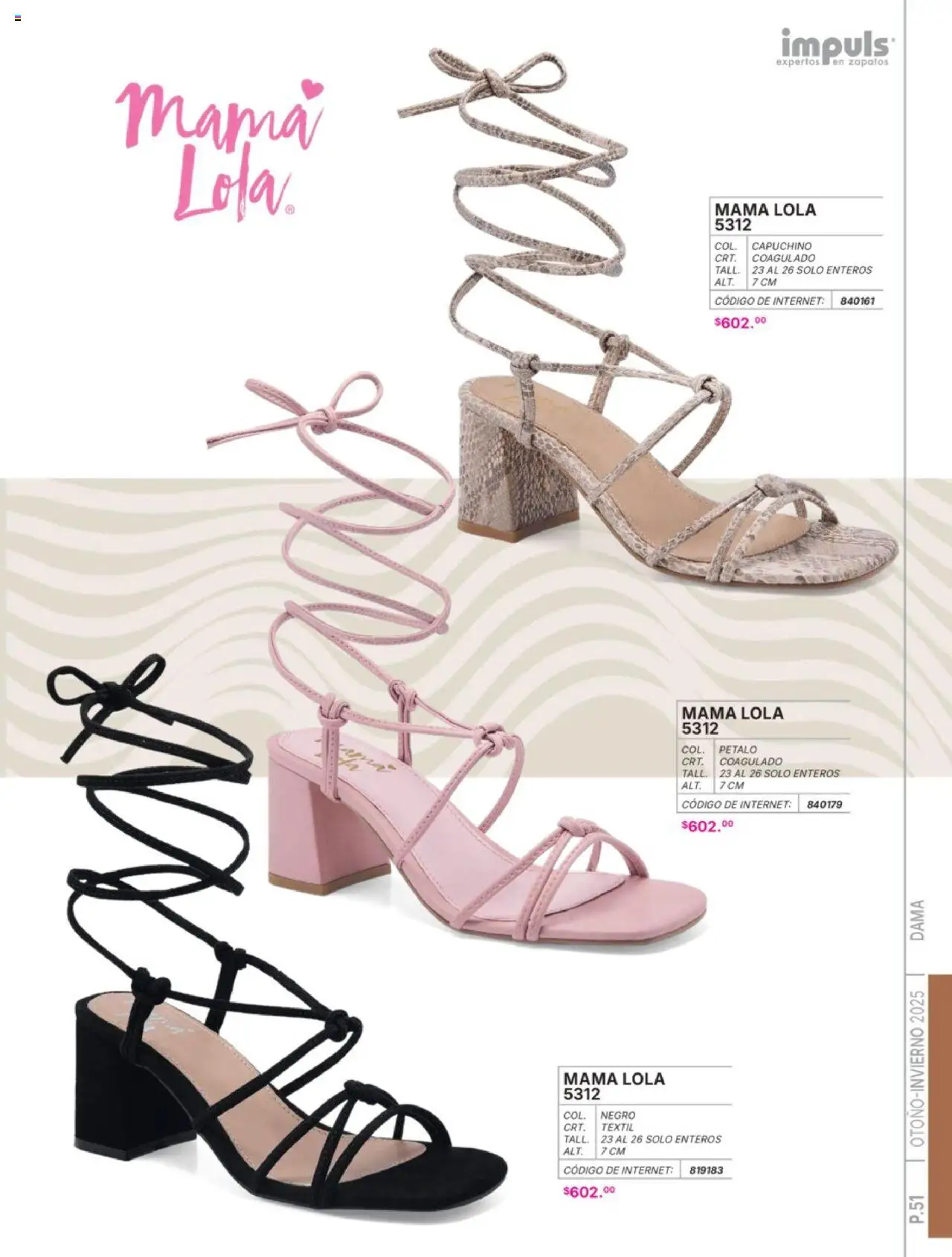 Nuevas ofertas de Impuls válidas en toda la República Mexicana desde el 07.07.2025. ¡Encuentra las mejores ofertas en Impuls catálogo Dama Otoño-Invierno 2025! | Página: 53 | Productos: Zapatos