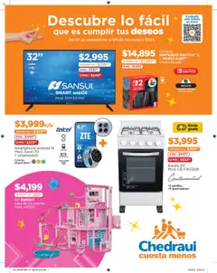 Vista previa de Chedraui - Folleto Cuesta Menos Cumplir Tus Deseos, nuevo folleto de la tienda, válido en México a partir del 01.09.2025