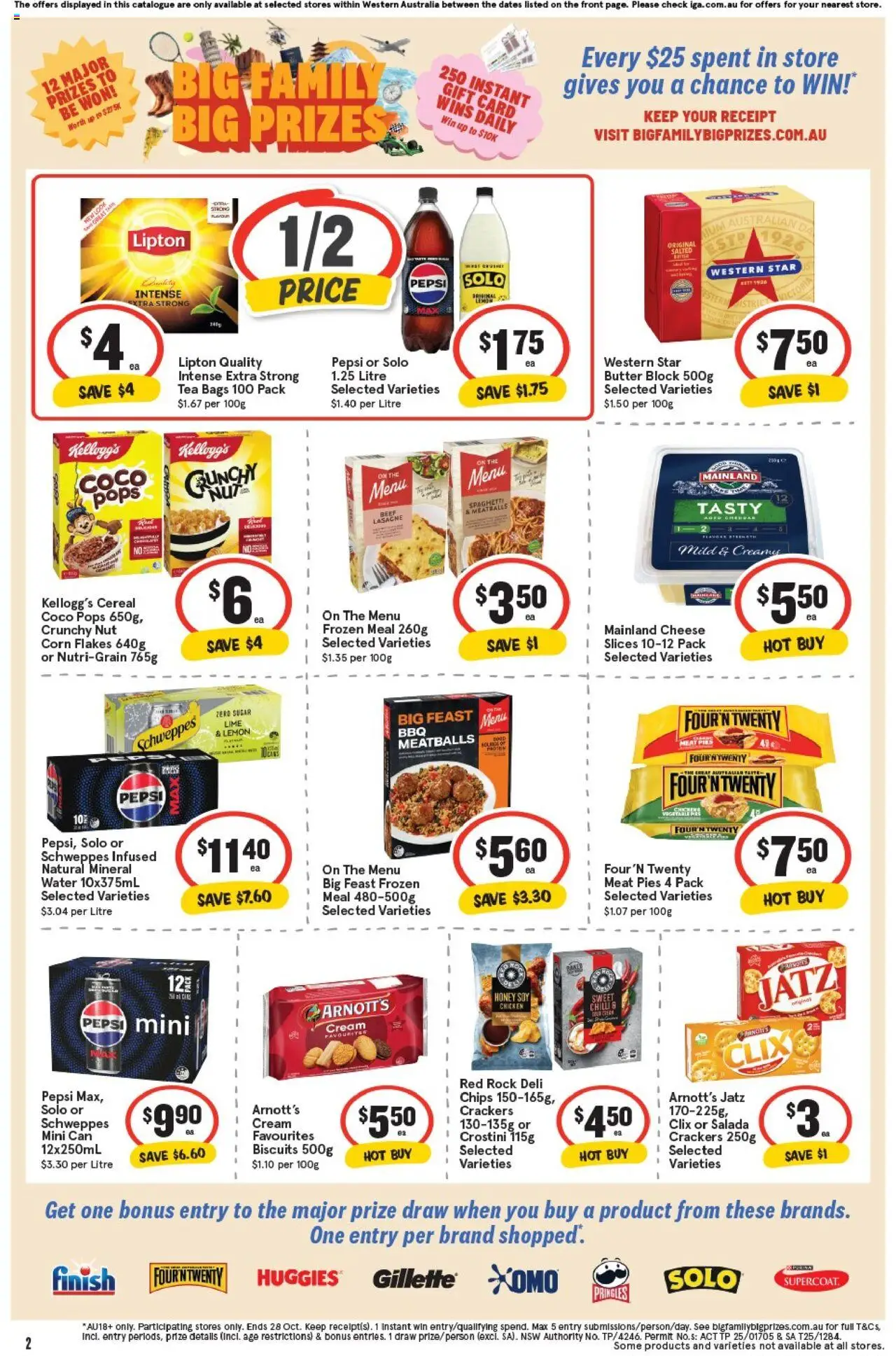 IGA catalogue - valid from 15.10.2025 | Page: 5 | Products: Cheese, Beef, Biscuits, Flakes