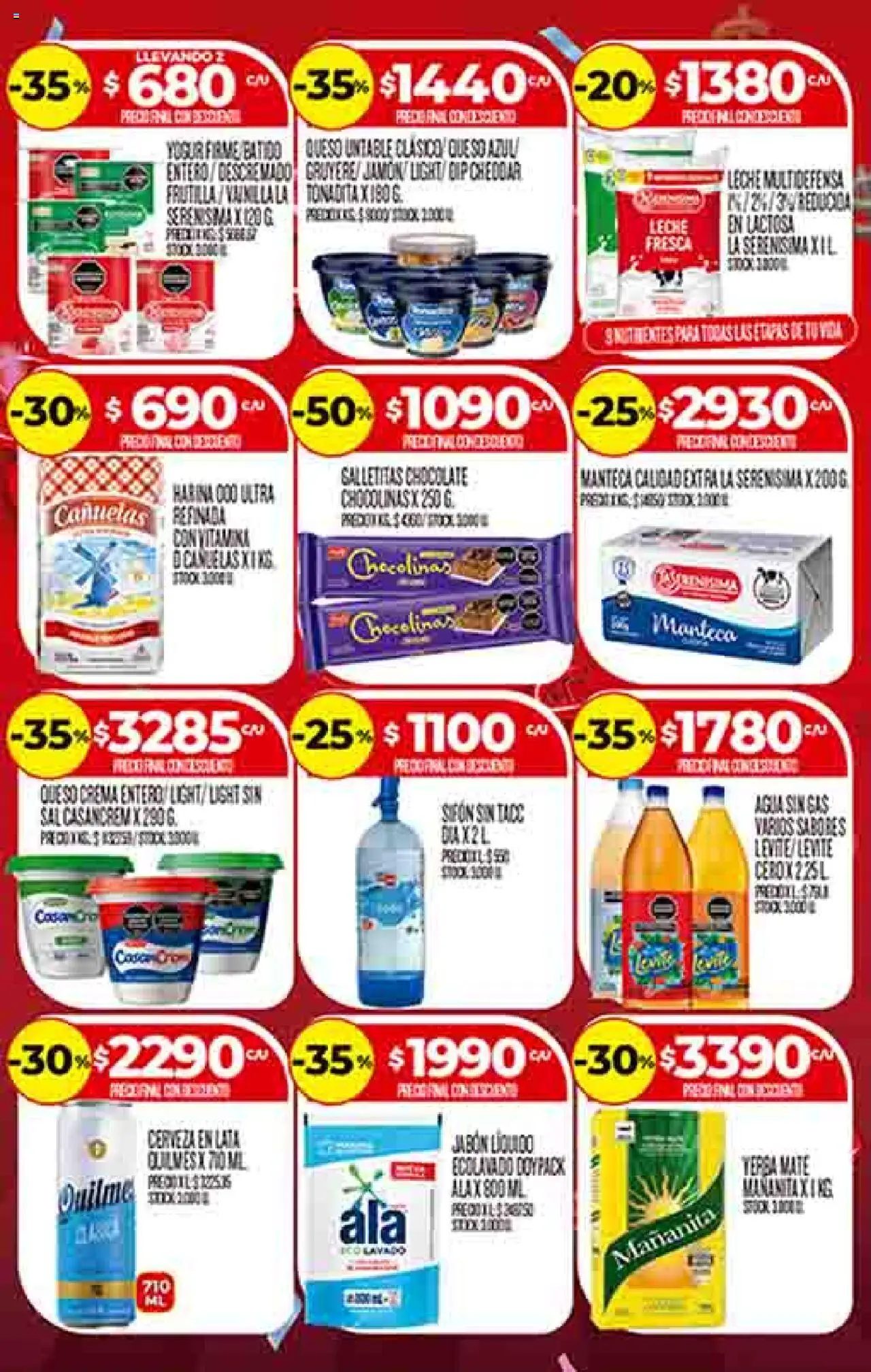 Dia - Ofertas - Salta y Jujuy │ válido desde el 15.10.2025 | Página: 3 | Productos: Galletitas, Jabón líquido, Chocolate, Cerveza