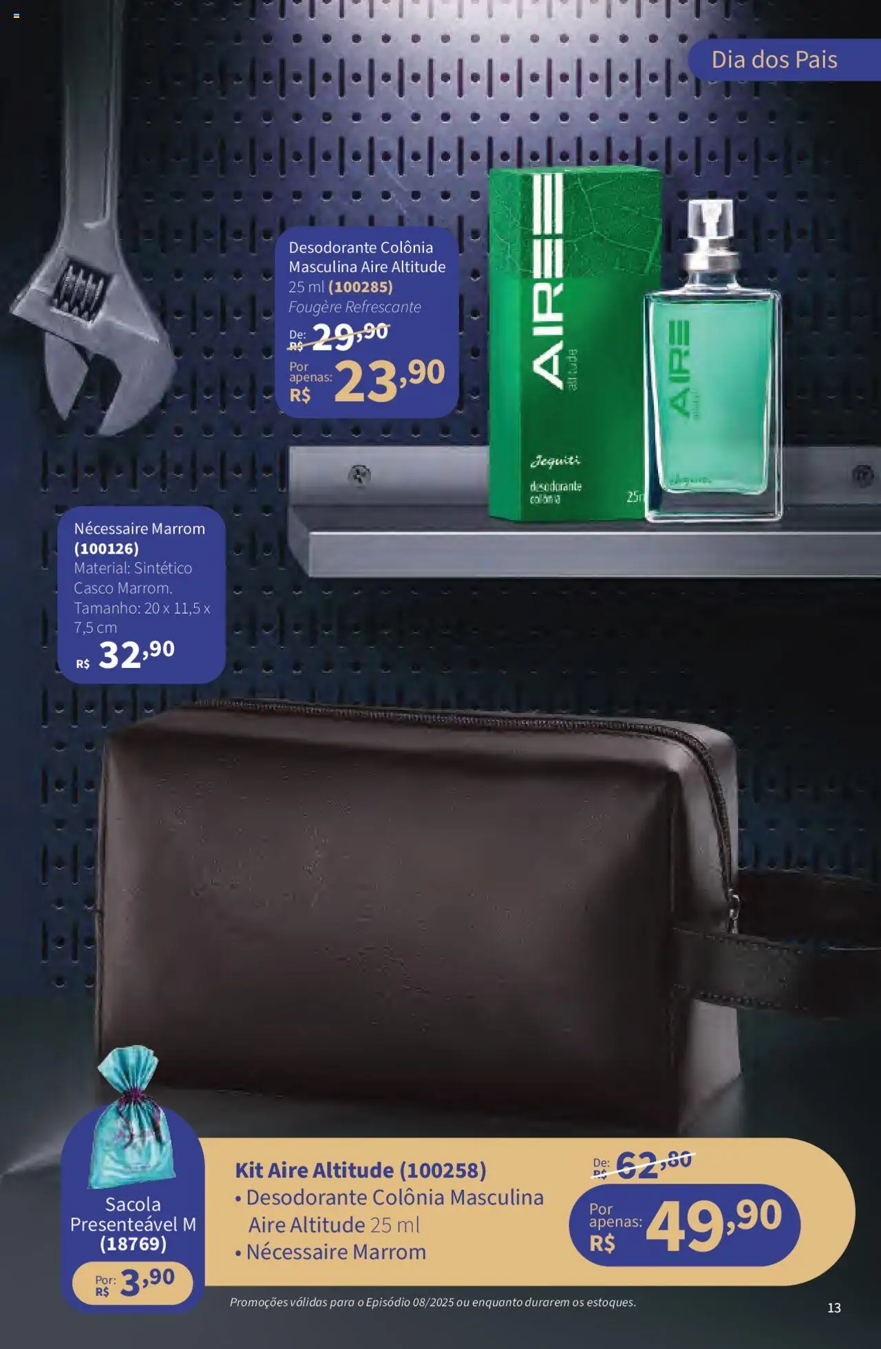 Jequiti Folheto - válido de 02.06.2025 | Página: 13 | Produtos: Desodorante, Necessaire