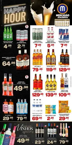 Mercadão Atacadista ofertas Happy Hour - Pré-Visualização do folheto da loja Mercadão Atacadista, válido de 20.03.2026