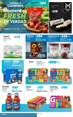 Vista previa de Sam's Club catálogo, nuevo folleto de la tienda, válido en México a partir del 03.03.2026 | Página: 6 | Productos: Almendras, Azúcar, Agua, Helado