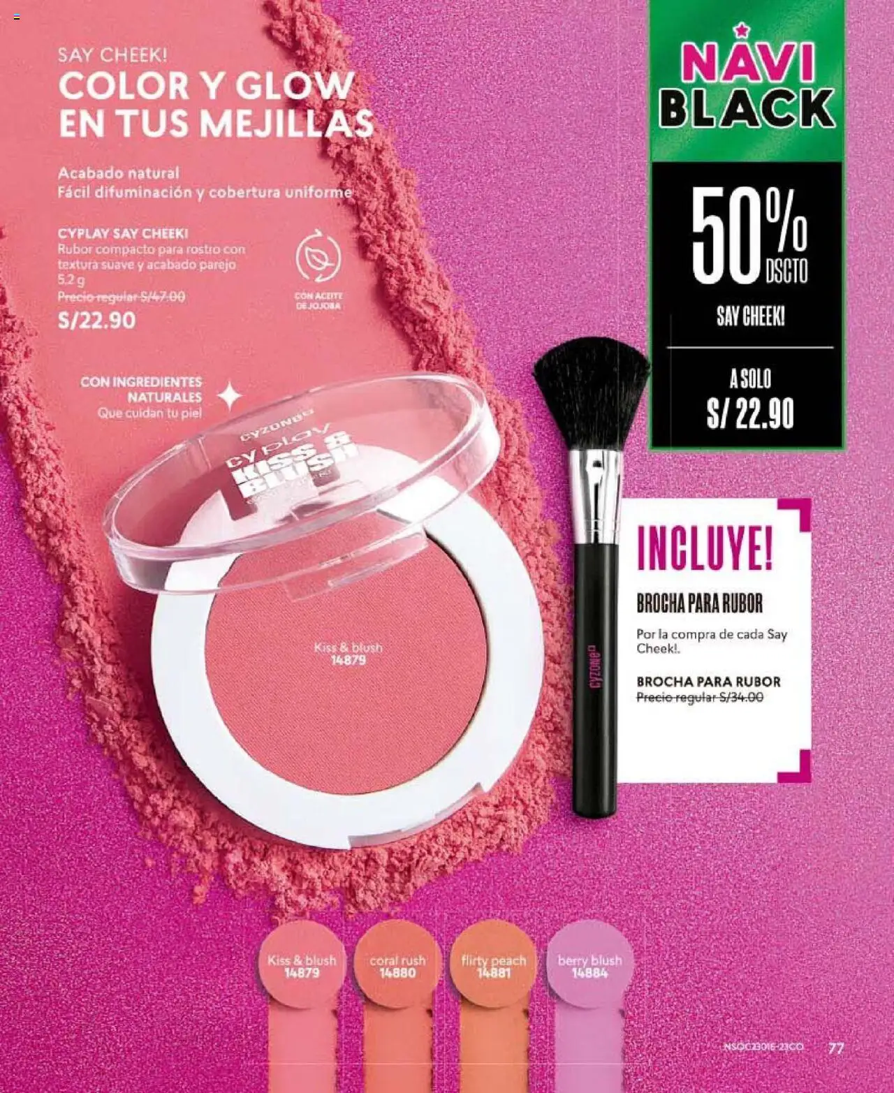 Catálogo CyZone válido desde 24.10.2025 | Página: 89 | Productos: Brocha, Aceite, Rubor