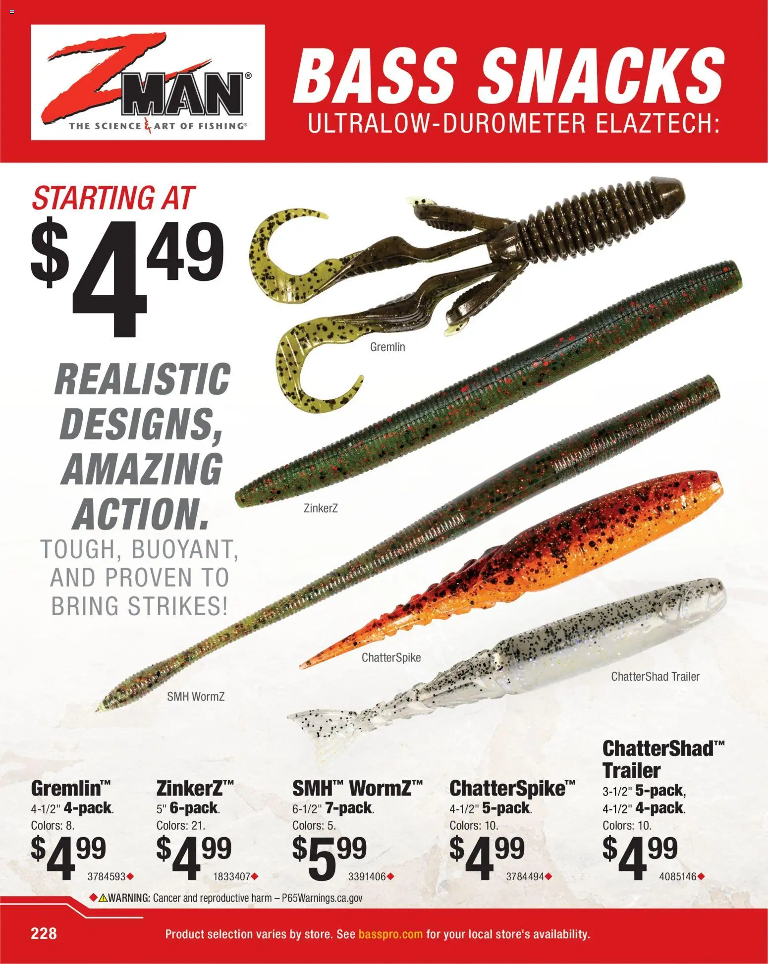 Cabela's Spring Fishing Master 26 - valid from 22.01.2026 | Page: 228